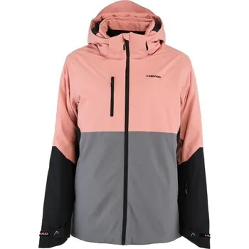 Dámská lyžařská bunda Head LUPINI XL Šedá, Růžová, Černá