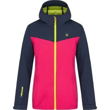 Dámská softshellová bunda Dámská bunda LOAP LARISA S Tmavě modrá, Růžová, Žlutá