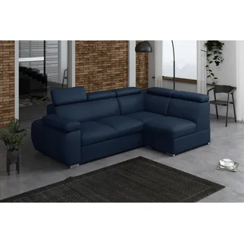 Obývací stěna Sedací souprava Bodie VII pravá modrá