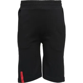 Chlapecké kraťasy Chlapecké šortky LOAP BOO 122/128 Černá, Červená