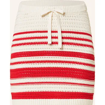 Dámská sukně Mrs & Hugs Dámská Úpletová Sukně, krémová / červená, 40
