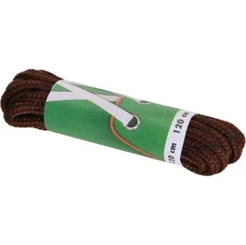 Tkaničky do bot Tkaničky PROMA ŠNĚROVADLA SPORT KULATÁ 120 CM 120 Hnědá