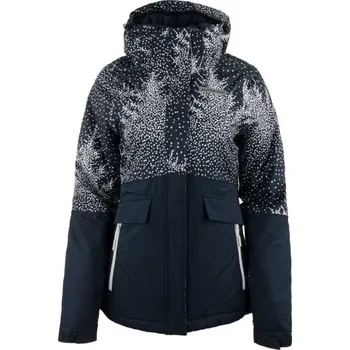 Dámská Bunda ALPINE PRO EZRA XS Tmavě modrá, Bílá