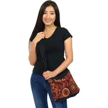 Kabelka Himalife Crossbody kabelka Hiva - cihlová