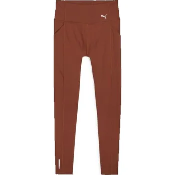 Dámské oblečení Dámské sportovní legíny Puma FAVORIT FOREVER HIGH WAIST 7/8 TIGHT S Hnědá, Bílá