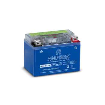 Autobaterie motobaterie AMPERA GEL 12V 4Ah 50A 112x69x86