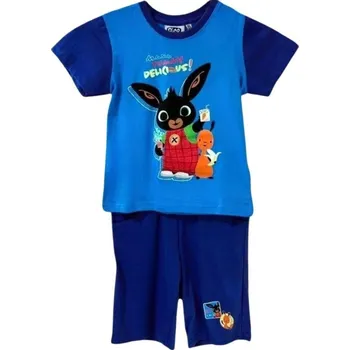 KOMPLET TRIČKO A KRAŤASY BING (modro - tmavě modrá) Velikost: 5