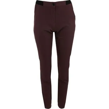 Dámské kalhoty ALPINE PRO KADIJA 42 Vínová, Černá