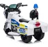 Dětské elektrovozidlo Elektrická motorka policie s majáčkem