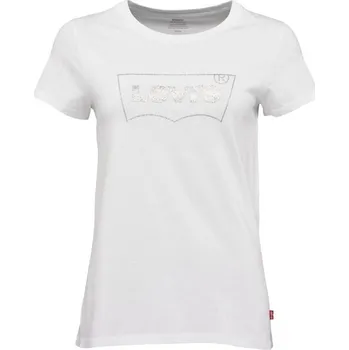 Dámské tričko Dámské tričko Levi's&reg; THE PERFECT TEE XS Bílá, Stříbrná