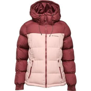 Dámská zimní bunda Columbia PIKE LAKE II XL Lososová, Vínová, Stříbrná