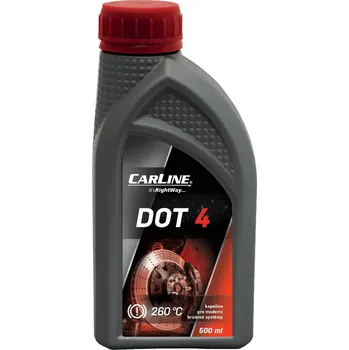 Brzdová kapalina kapalina brzdová DOT4 0,5 l Carline