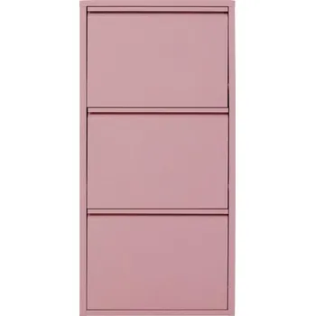 Botník KARE Design Růžový výklopný botník Caruso 3