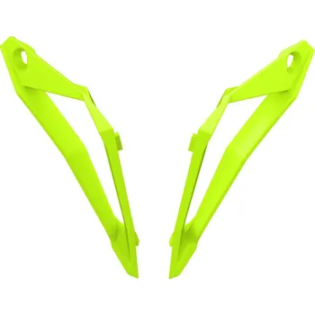 Helma na motorku bradové ventilace pro přilbu AVIATOR 3, AIROH (žlutá fluo matná)