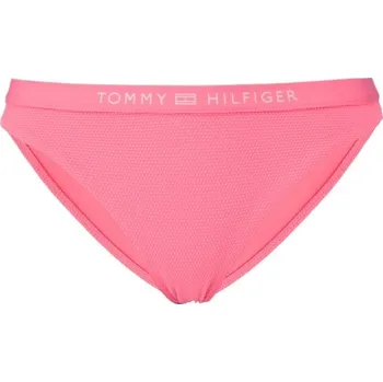 Dámské plavky Dámský spodní díl plavek Tommy Hilfiger BIKINI S Růžová, Bílá