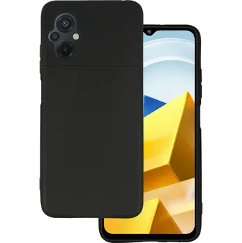 Pouzdro na mobilní telefon Zadní kryt MATT pro XIAOMI POCO M5 Black