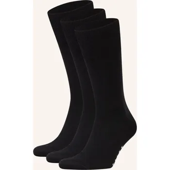 Pánské ponožky Falke Pánské Ponožky Airport, 3 Páry V Balení, černá, 41