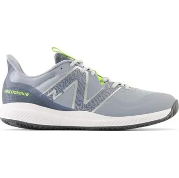 Pánské tenisky Pánská tenisová obuv New Balance MCH796J3 10.5 Šedá, Bílá, Reflexní neon