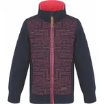 Dívčí mikina LOAP DIFENA 122/128 Tmavě modrá, Růžová