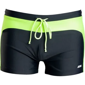 Pánské plavky Pánské nohavičkové plavky Axis AQUASHORT 48 Černá, Světle zelená