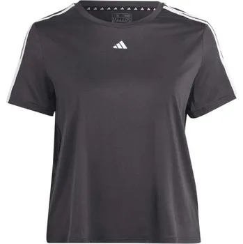 Dámské tričko Dámské sportovní triko adidas TRAIN ESSENTIALS 3-STRIPES 1x Černá, Bílá