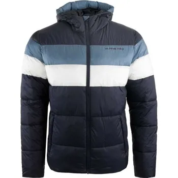 Pánská bunda ALPINE PRO ASAR XL Tmavě modrá, Světle modrá, Bílá