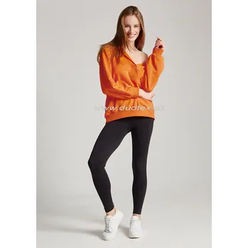 GATTA Dámské legíny Leggings-Mirella-long Barva: black, Velikost: L