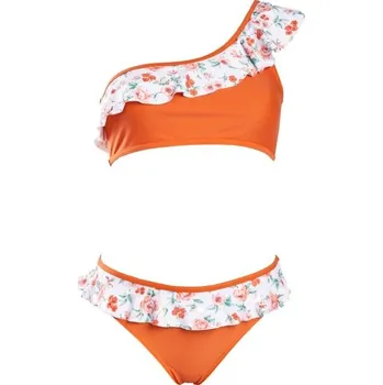 Dívčí oblečení Dívčí dvoudílné plavky Axis SWIMSUIT 158 Oranžová, Mix
