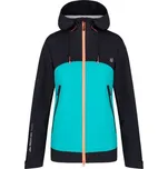 Dámská lyžařská bunda LOAP FALOMA XS Černá, Tyrkysová