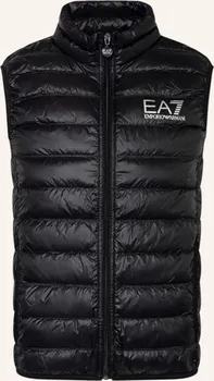 Pánská bunda ea7 Emporio Armani Pánská Lehká Péřová Vesta, černá, 50