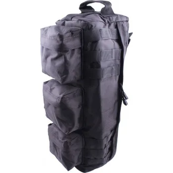 Batoh maskáčový, černý, 15x15x50cm, Smilodon