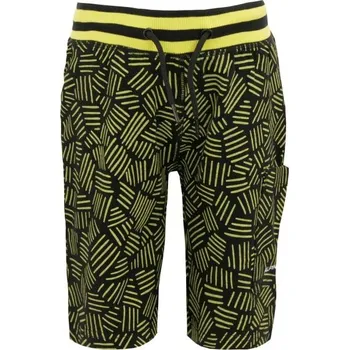 Dětská móda Dětské kraťasy ALPINE PRO RESGO 104/110 Černá, Žlutá