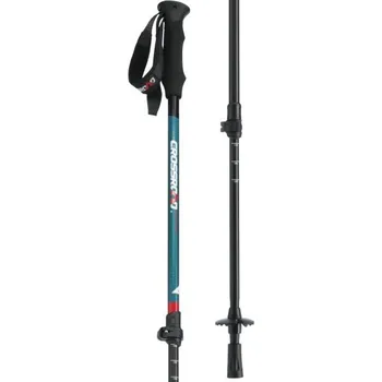 Trekingová hůl Třídílné trekové hole Crossroad ODYSSEY XL OS Černá, Modrá, Bílá