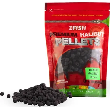 Zfish Chytací pelety Z-Fish Black Halibut 200g Průměr: 8mm Získejte slevu -5% za registraci v e-shopu