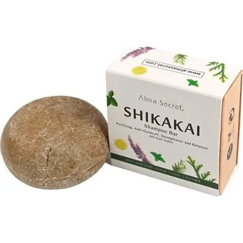 Šampon Alma Secret Shikakai posilující tuhý šampon 85 g