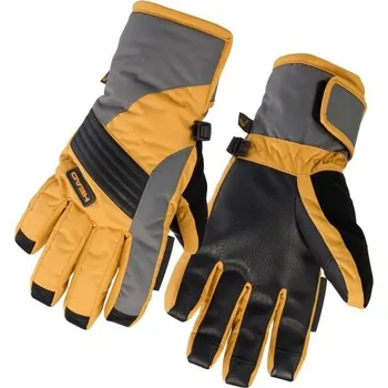 Rukavice Dětské lyžařské rukavice Head FEBBIO 8-10 Žlutá, Černá, Šedá