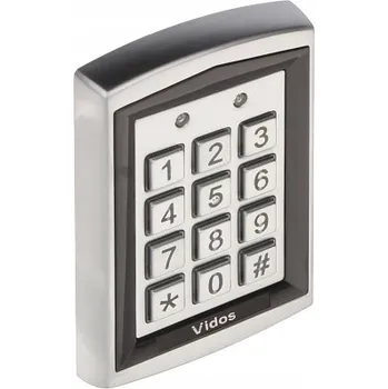 ZS10 Kódový zámek s čtečkou karet vidos