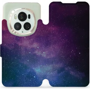 Pouzdro na mobilní telefon Flipové pouzdro Mobiwear - Honor Magic6 Pro - V147P Mlhovina (Knížkové flip pouzdro, obal, kryt na mobil Honor Magic6 Pro - V147P Mlhovina, materiál Umělá kůže + TPU - ochrana 360°, stojánek, silikonová vanička, magnetické zavírání)