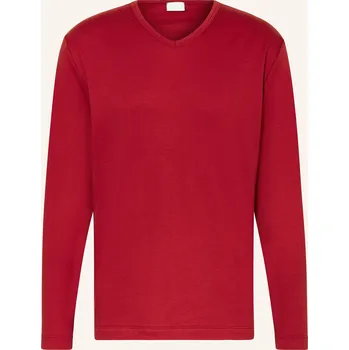 Pánské tričko Mey Pánské Pyžamové Tričko Série Solid Night, tmavě červená, 54