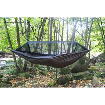 Houpací síť DD Hammocks Hamaka Travel / Bivi MK.7 - COYOTE
