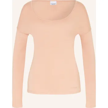 Dámské tričko Calvin Klein Dámské Pyžamové Tričko Intrinsic, nude, 40