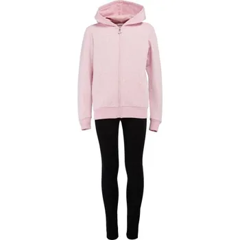 Dívčí tepláková souprava Lotto GIN 164/170 Černá, Růžová