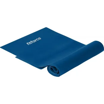 Latexový pás na cvičení Fitforce EXEBAND EXTRA HARD 120 CM UNI Tmavě modrá, Bílá