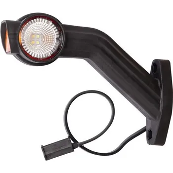 Přídavný světlomet svítilna obrysová LED červeno-čiro-oranžová, tykadlo L - 0,5 m kabel 12/24V