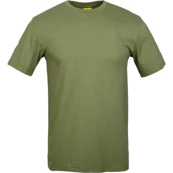 Pánské tričko Tričko, olivově zelená, XXL, Smilodon