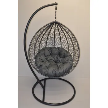 Závěsné křeslo Závěsné křeslo IMPERIA šedý polstr