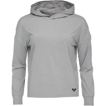 Dámská mikina Dámská mikina Roxy NATURALLY ACTIVE HOODIE M Šedá