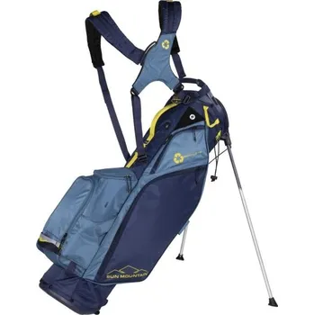 Golfový bag Golfový bag SUN MOUNTAIN ECO LITE 14W UNI Tmavě modrá, Modrá, Žlutá