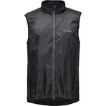 Pánská větruodolná UltraLight vesta Klimatex ALTO1 M Černá, Stříbrná