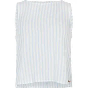 Dámský top O'Neill BEACH XL Světle modrá, Bílá